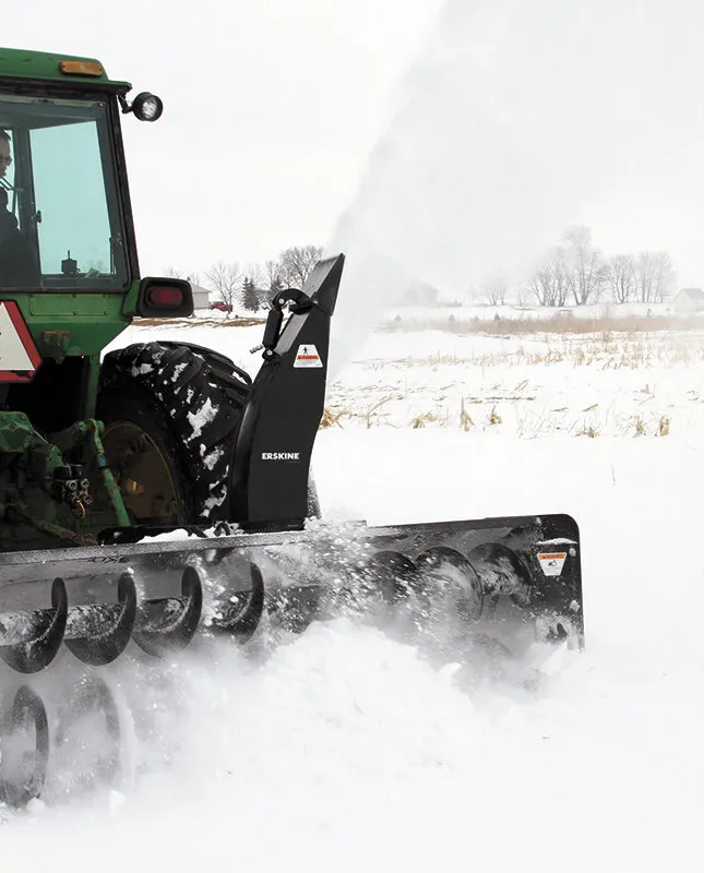 3-Point PTO Heavy-Duty Rear Mount Snowblower