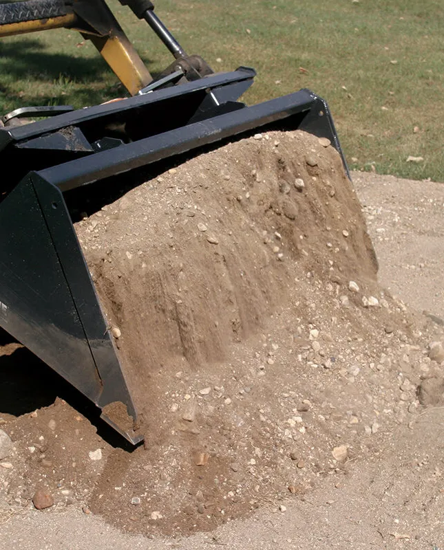 Mini Low Profile Material Bucket